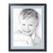 ArtToFrames 21x27" Matted Picture Frame with 17x23" Single Mat Photo Opening Framed in 1.25" Black and 2" Mat (FWM-4083-21x27)